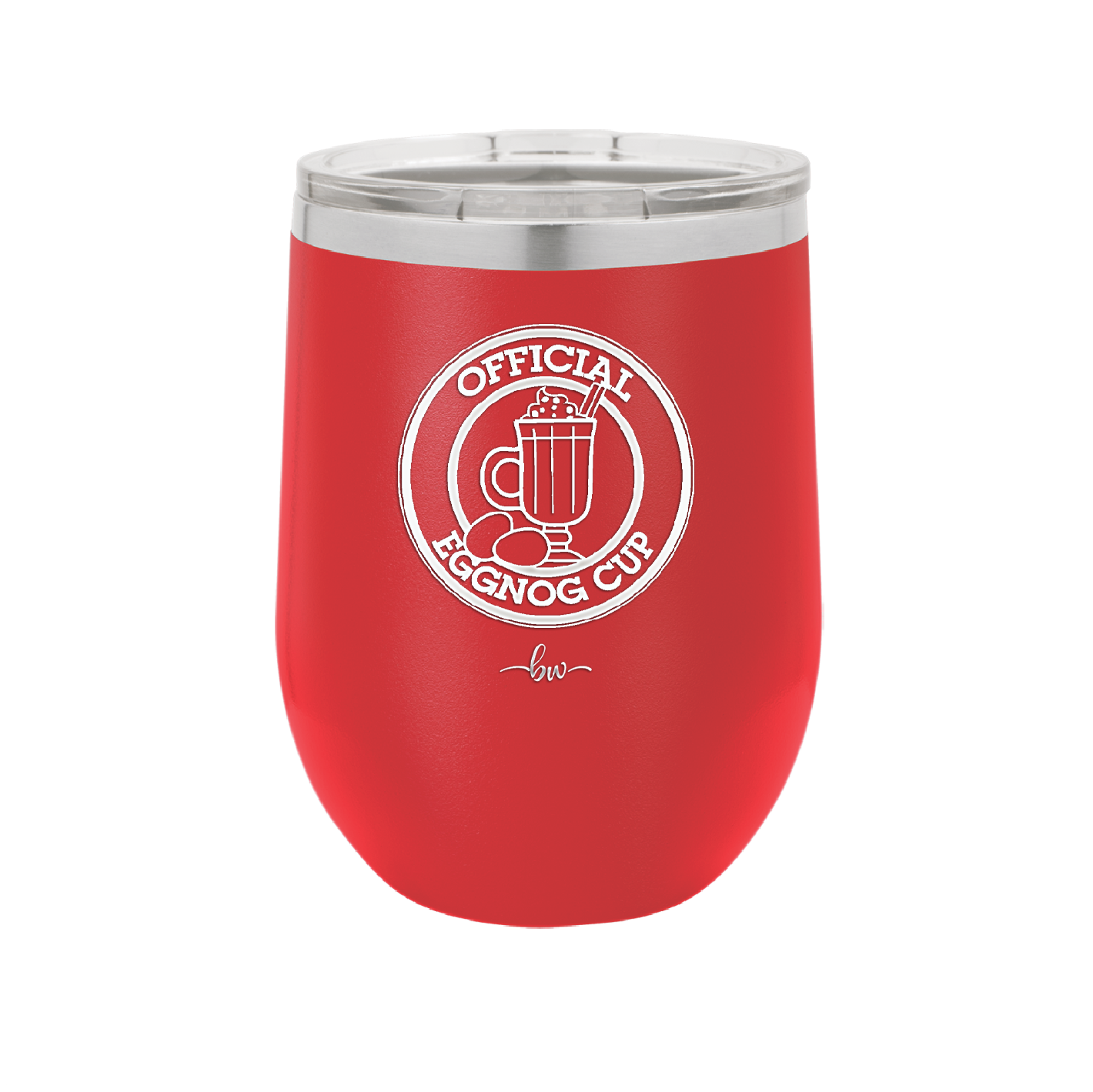 Official Eggnog Cup - Laser Engraved Stainless Steel Drinkware - 1694 -