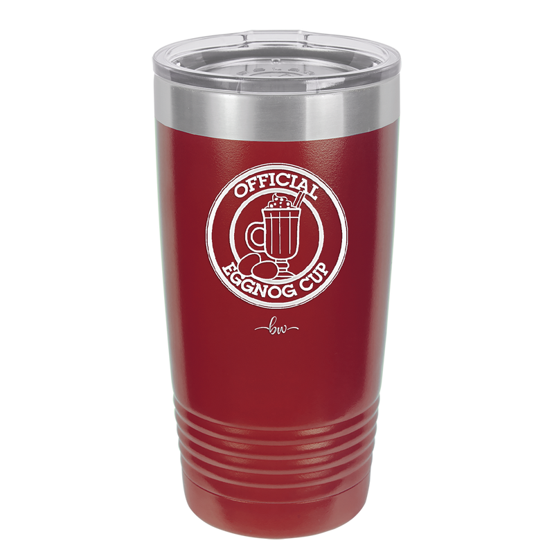 Official Eggnog Cup - Laser Engraved Stainless Steel Drinkware - 1694 -