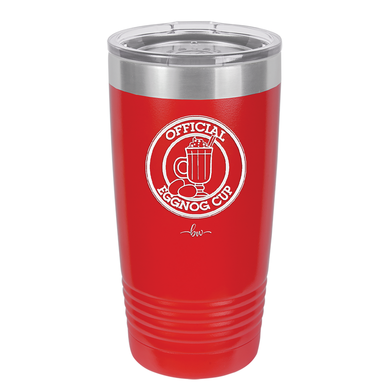 Official Eggnog Cup - Laser Engraved Stainless Steel Drinkware - 1694 -