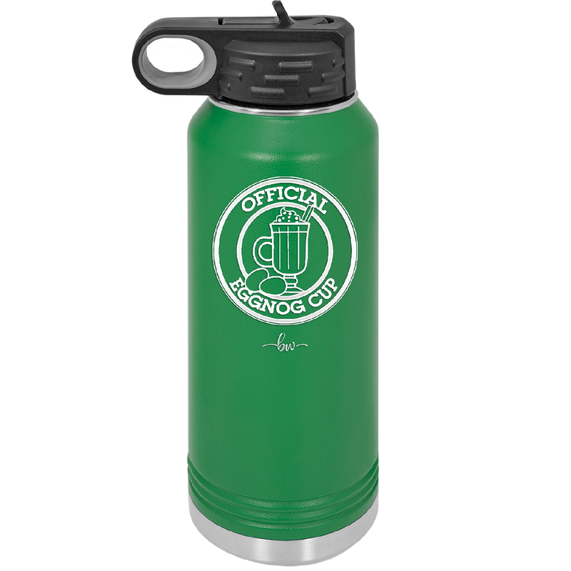 Official Eggnog Cup - Laser Engraved Stainless Steel Drinkware - 1694 -