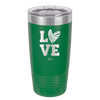 LOVE with Sketchy Heart - Laser Engraved Stainless Steel Drinkware - 1699 -