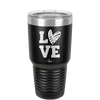 LOVE with Sketchy Heart - Laser Engraved Stainless Steel Drinkware - 1699 -