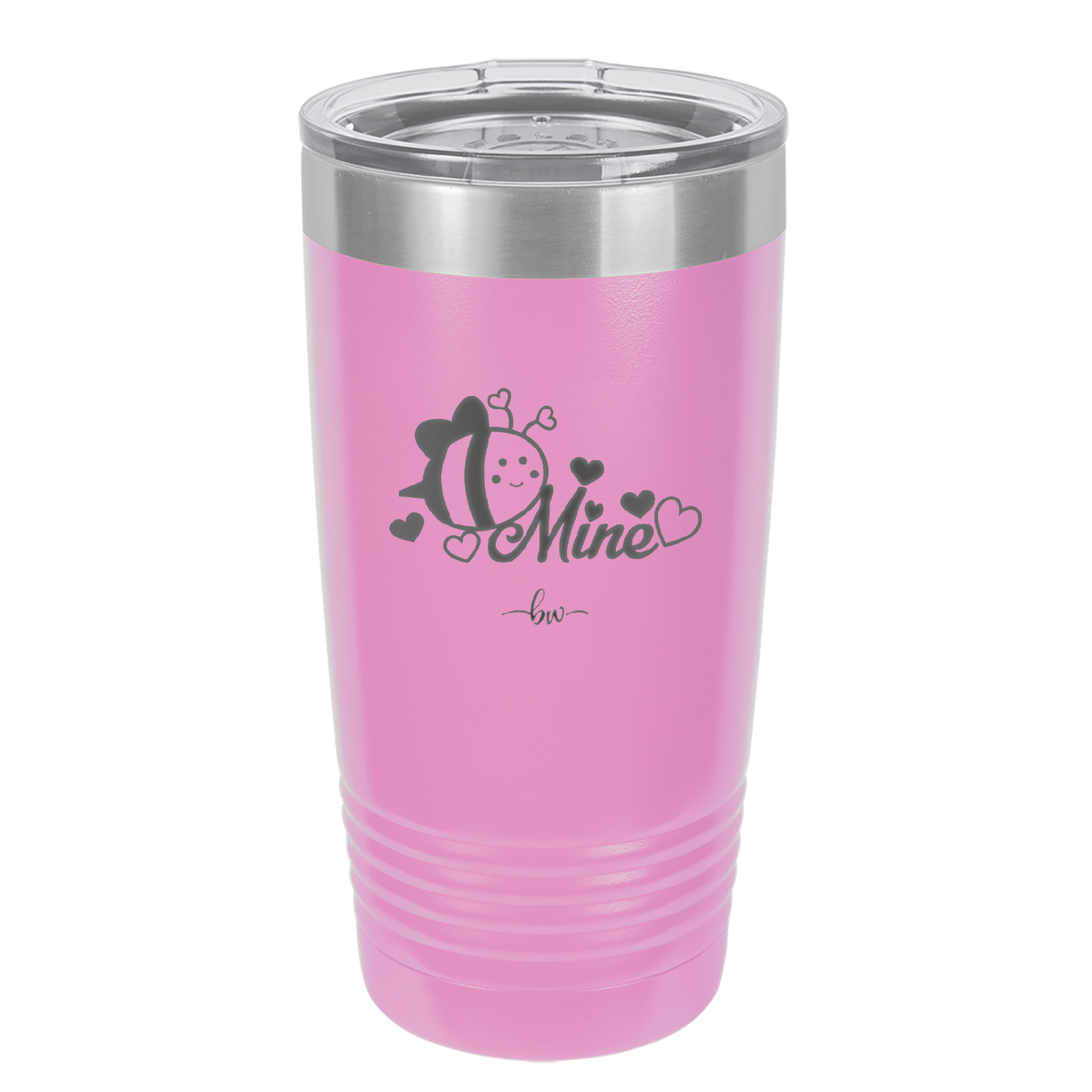 Bee Mine - Laser Engraved Stainless Steel Drinkware - 1702 -