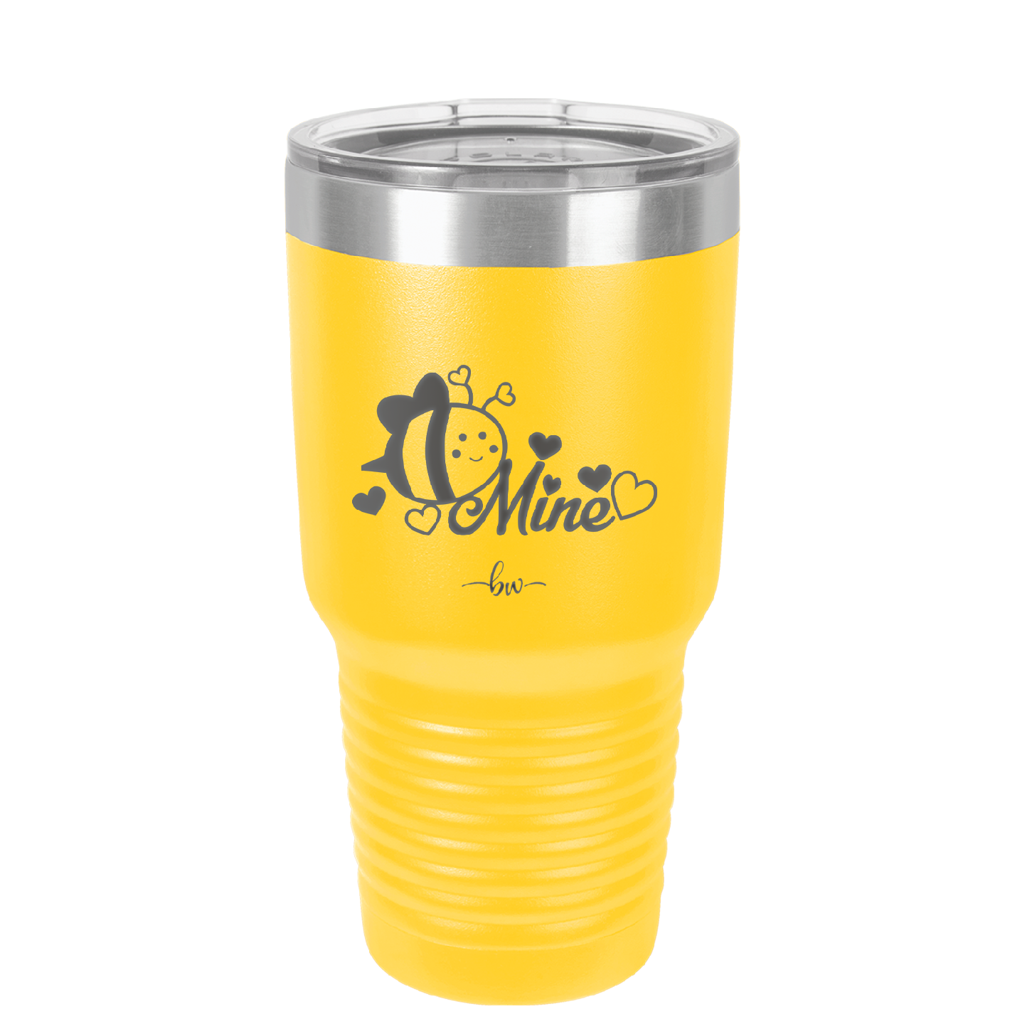 Bee Mine - Laser Engraved Stainless Steel Drinkware - 1702 -