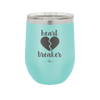Heart Breaker - Laser Engraved Stainless Steel Drinkware - 1704 -