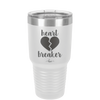 Heart Breaker - Laser Engraved Stainless Steel Drinkware - 1704 -