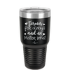 Forever For Always and No Matter What - Laser Engraved Stainless Steel Drinkware - 1705 -