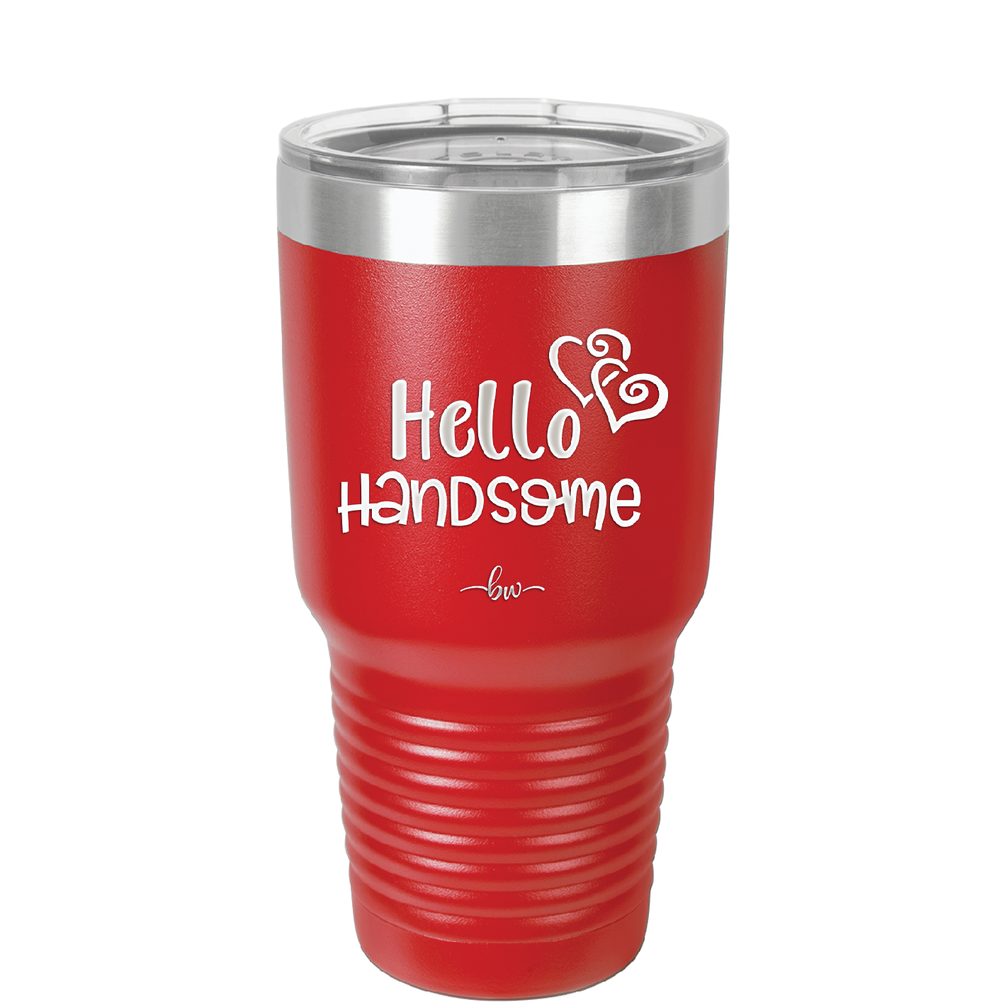 Hello Handsome - Laser Engraved Stainless Steel Drinkware - 1709 -