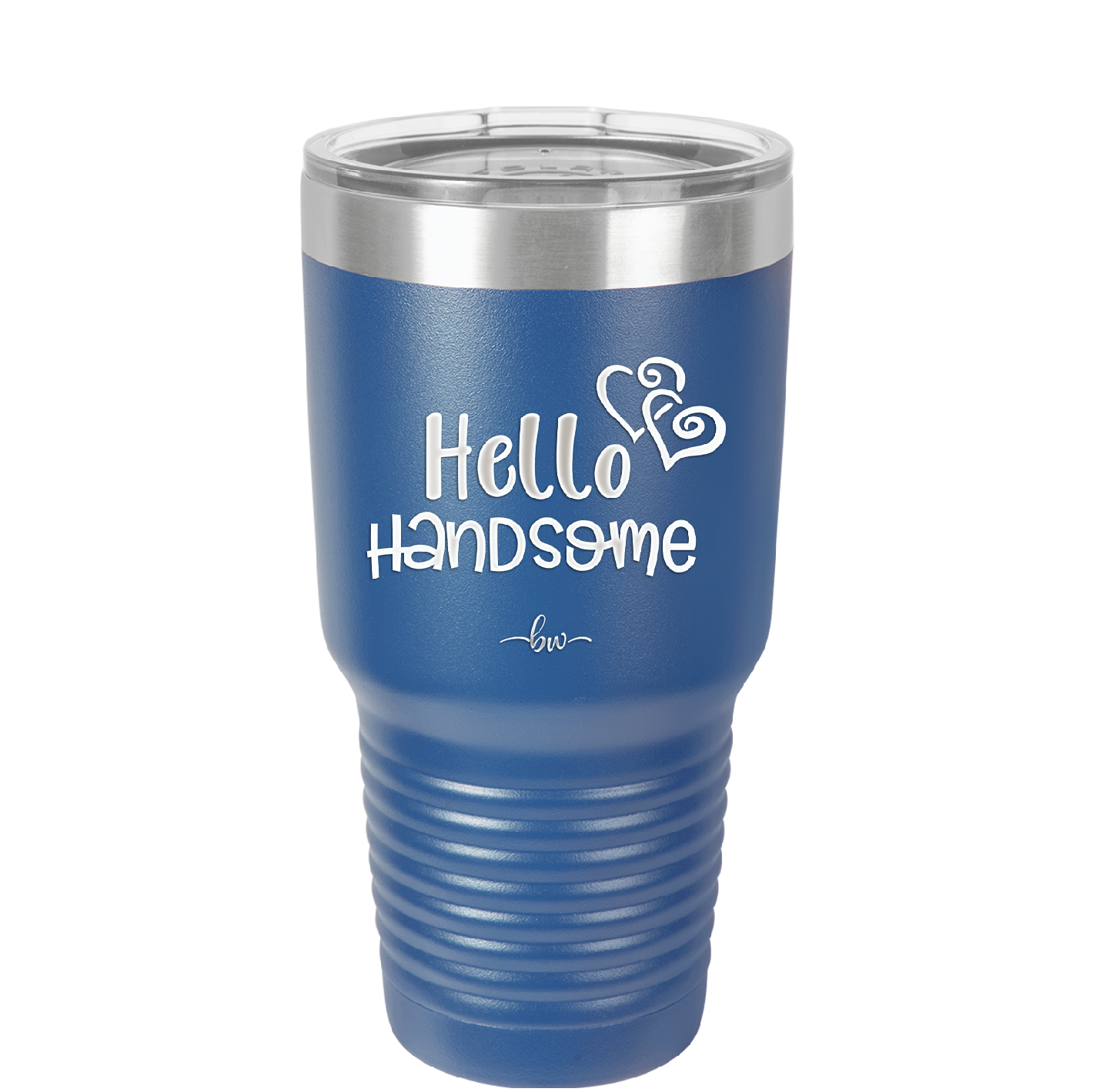 Hello Handsome - Laser Engraved Stainless Steel Drinkware - 1709 -
