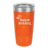 Bonjour Beautiful - Laser Engraved Stainless Steel Drinkware - 1710 -