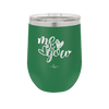 Me and You Hearts - Laser Engraved Stainless Steel Drinkware - 1712 -