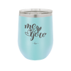 Me and You Hearts - Laser Engraved Stainless Steel Drinkware - 1712 -