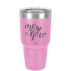 Me and You Hearts - Laser Engraved Stainless Steel Drinkware - 1712 -