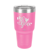 Me and You Hearts - Laser Engraved Stainless Steel Drinkware - 1712 -