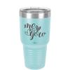 Me and You Hearts - Laser Engraved Stainless Steel Drinkware - 1712 -
