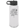 I Love You More than I Can Bear - Laser Engraved Stainless Steel Drinkware - 1716 -