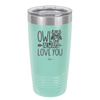 Owl Always Love You - Laser Engraved Stainless Steel Drinkware - 1717 -