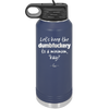 Let's Keep the Dumbfuckery to a Minimum Kay - Laser Engraved Stainless Steel Drinkware - 1719 -