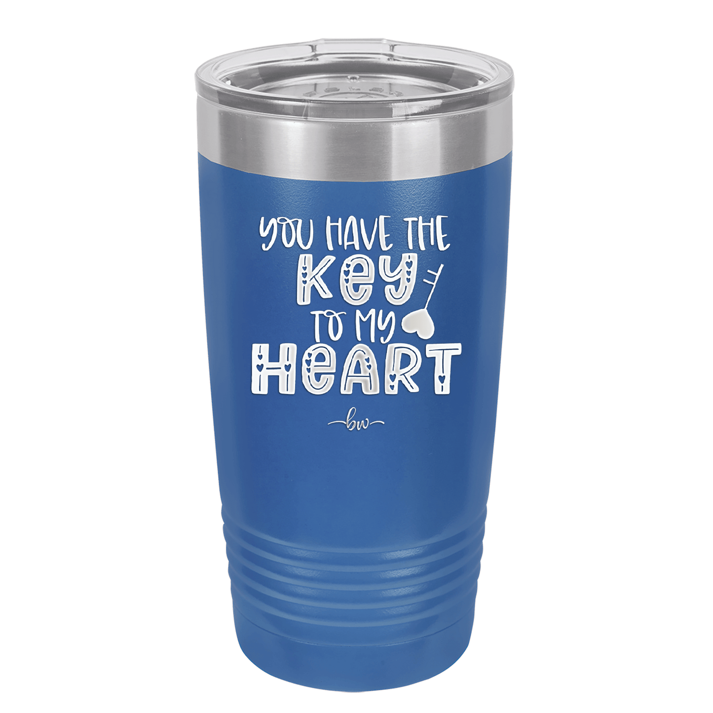 You Have the Key to My Heart - Laser Engraved Stainless Steel Drinkware - 1720 -