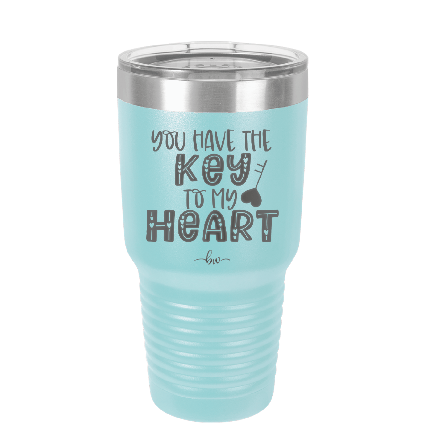 You Have the Key to My Heart - Laser Engraved Stainless Steel Drinkware - 1720 -