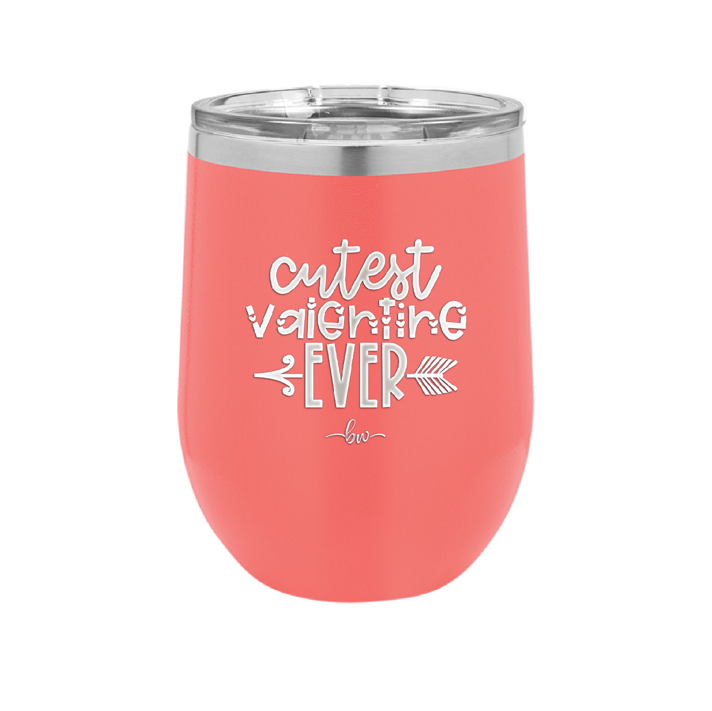 Cutest Valentine Ever - Laser Engraved Stainless Steel Drinkware - 1722 -
