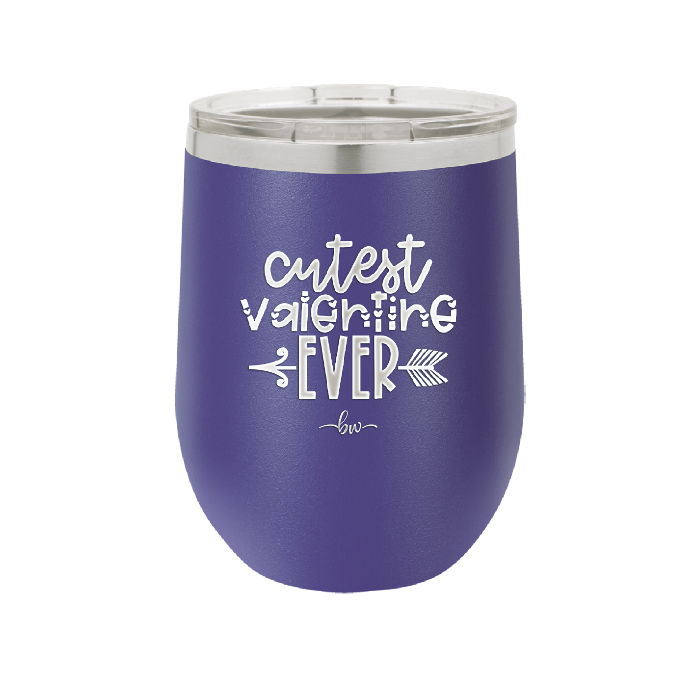 Cutest Valentine Ever - Laser Engraved Stainless Steel Drinkware - 1722 -