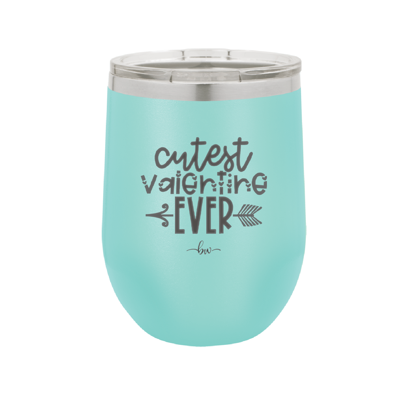 Cutest Valentine Ever - Laser Engraved Stainless Steel Drinkware - 1722 -
