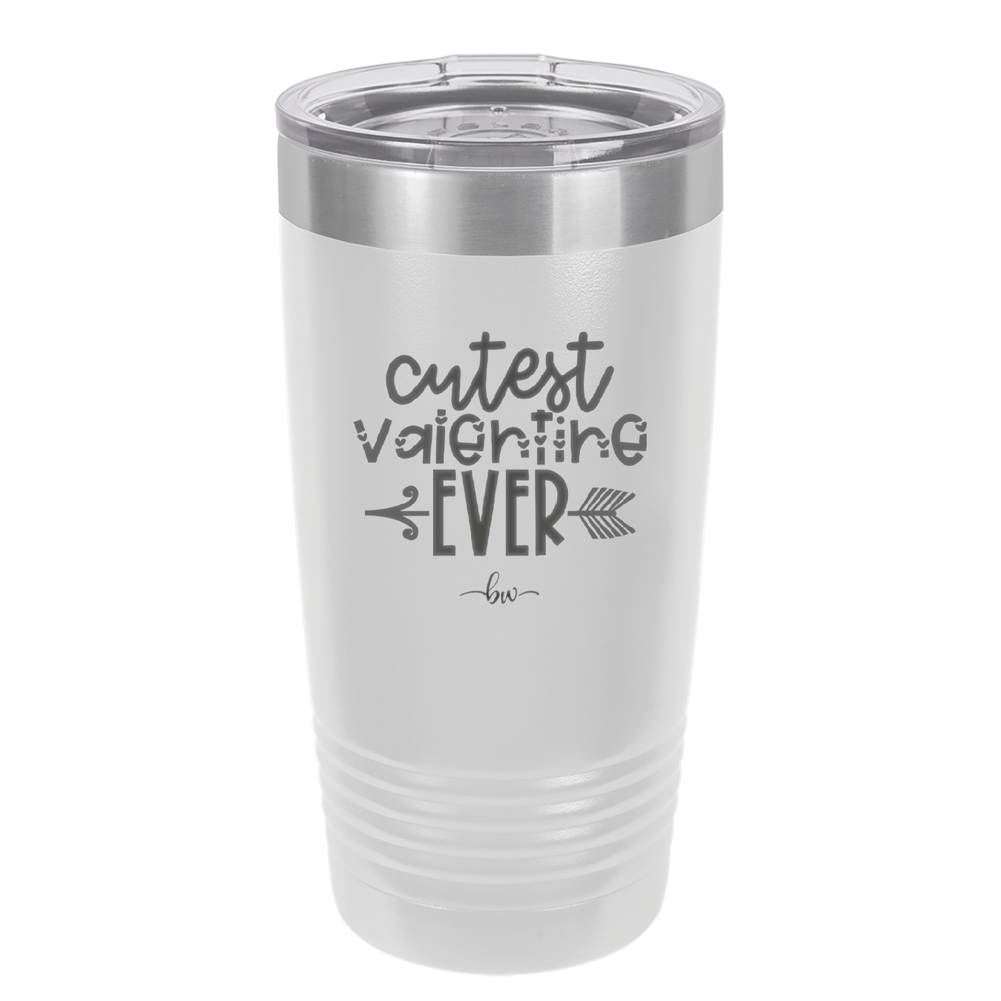 Cutest Valentine Ever - Laser Engraved Stainless Steel Drinkware - 1722 -