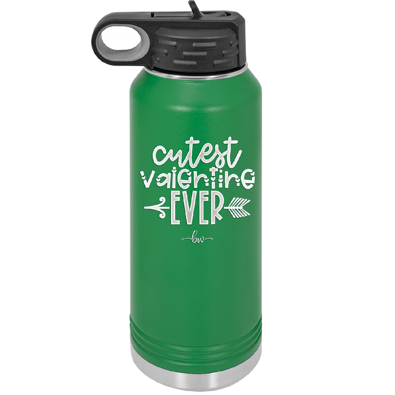 Cutest Valentine Ever - Laser Engraved Stainless Steel Drinkware - 1722 -