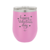 Happy Valentines Day - Laser Engraved Stainless Steel Drinkware - 1723 -
