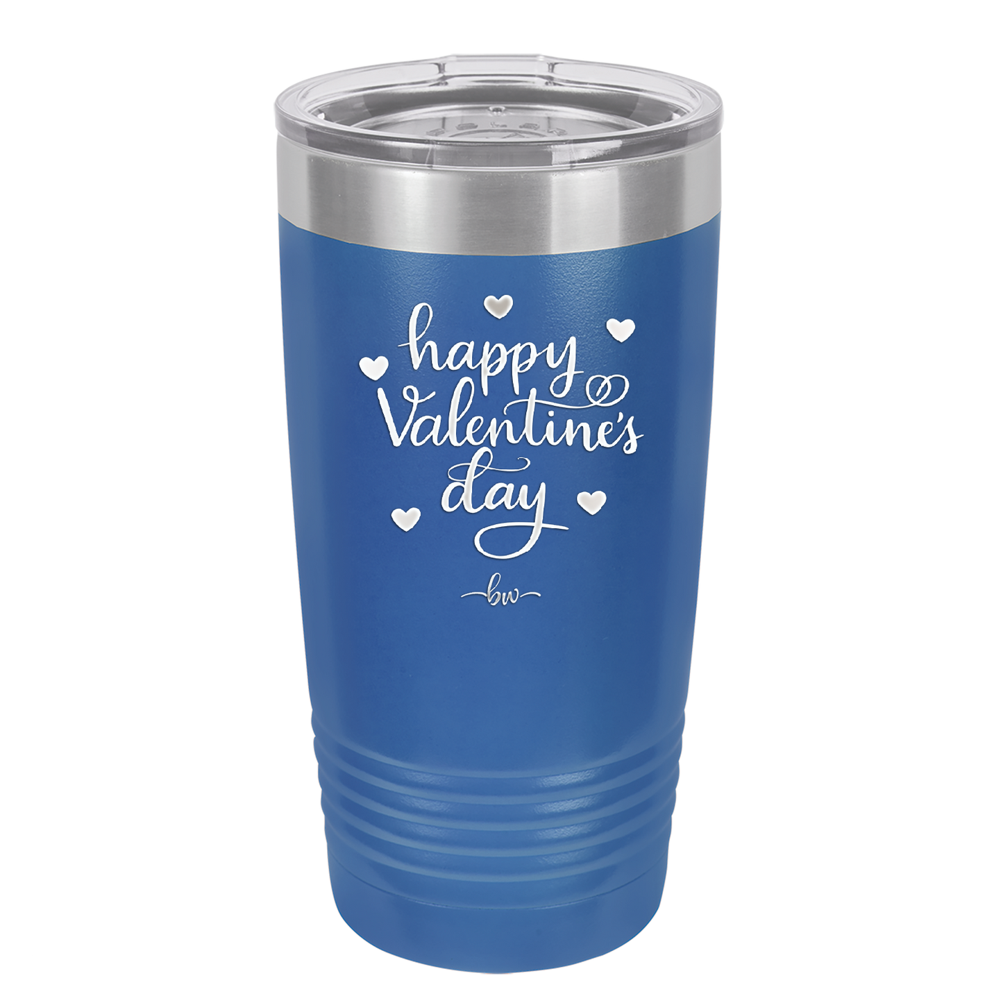 Happy Valentines Day - Laser Engraved Stainless Steel Drinkware - 1723 -