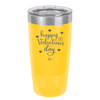 Happy Valentines Day - Laser Engraved Stainless Steel Drinkware - 1723 -