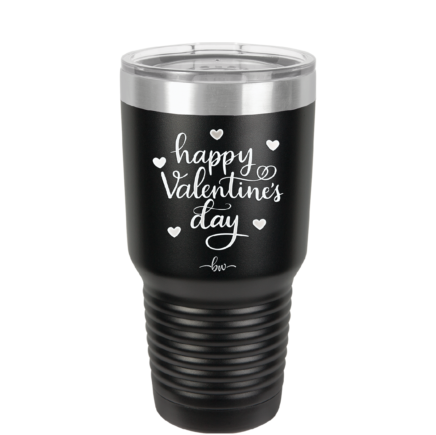 Happy Valentines Day - Laser Engraved Stainless Steel Drinkware - 1723 -