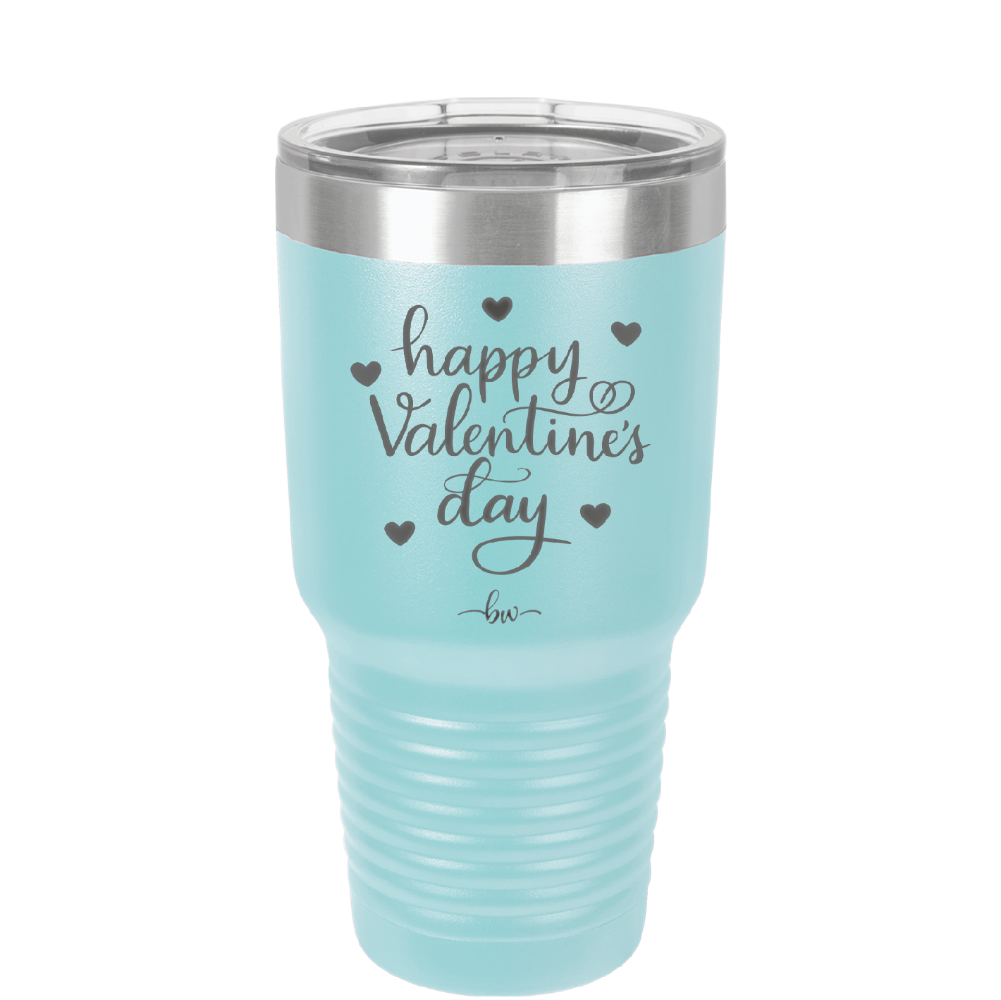 Happy Valentines Day - Laser Engraved Stainless Steel Drinkware - 1723 -