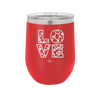 LOVE Stencil - Laser Engraved Stainless Steel Drinkware - 1724 -