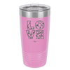 LOVE Stencil - Laser Engraved Stainless Steel Drinkware - 1724 -