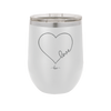 Love Heart - Laser Engraved Stainless Steel Drinkware - 1725 -