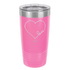 Love Heart - Laser Engraved Stainless Steel Drinkware - 1725 -
