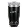 Love Arrow - Laser Engraved Stainless Steel Drinkware - 1726 -