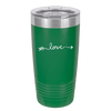 Love Arrow - Laser Engraved Stainless Steel Drinkware - 1726 -