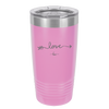 Love Arrow - Laser Engraved Stainless Steel Drinkware - 1726 -