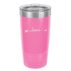 Love Arrow - Laser Engraved Stainless Steel Drinkware - 1726 -