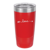 Love Arrow - Laser Engraved Stainless Steel Drinkware - 1726 -