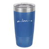 Love Arrow - Laser Engraved Stainless Steel Drinkware - 1726 -