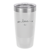 Love Arrow - Laser Engraved Stainless Steel Drinkware - 1726 -