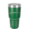 Love Arrow - Laser Engraved Stainless Steel Drinkware - 1726 -