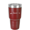 Love Arrow - Laser Engraved Stainless Steel Drinkware - 1726 -