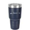 Love Arrow - Laser Engraved Stainless Steel Drinkware - 1726 -