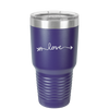 Love Arrow - Laser Engraved Stainless Steel Drinkware - 1726 -