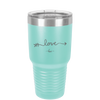 Love Arrow - Laser Engraved Stainless Steel Drinkware - 1726 -